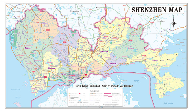 Shenzhen Map Profile