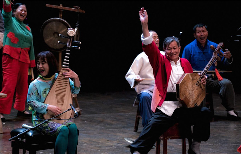 “The Ancient Echo”-Concert of Wu Man, the Silk Road Musicians and Huayin Shadow Puppet