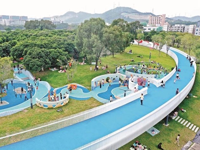 Eight new parks open in Guangming
